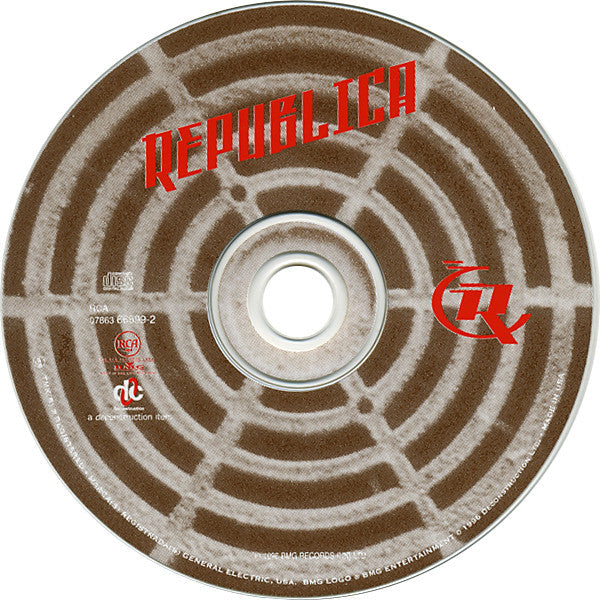 Republica - Republica (CD) | Near Mint (NM) Near Mint (NM)--