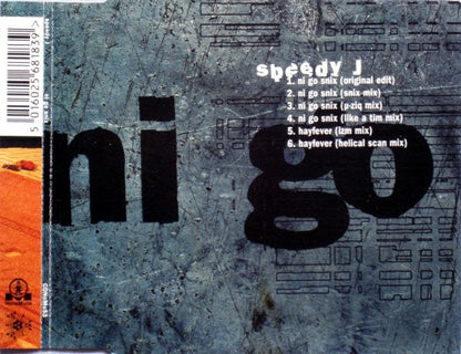 Speedy J - Ni Go Snix (CD) | Near Mint (NM) Near Mint (NM)--