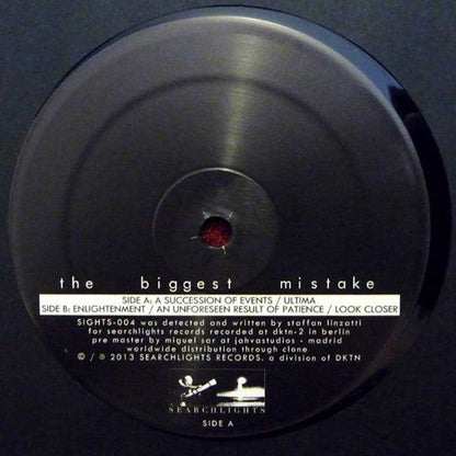 Staffan Linzatti - The Biggest Mistake (VINYL) | Near Mint (NM) Generic--
