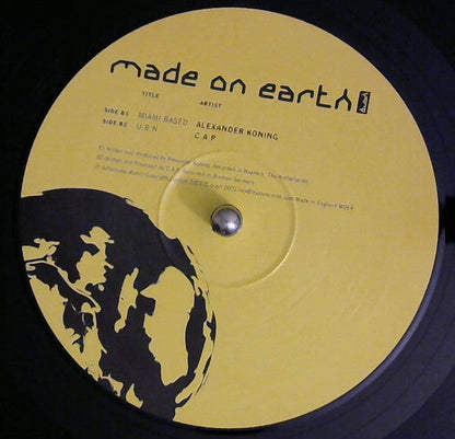 Various - Made On Earth (VINYL) | Very Good Plus (VG+) Excellent+ (EX+)--