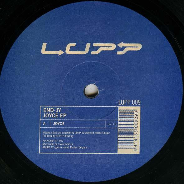 End-Jy - Joyce EP | Very Good Plus (VG+) Very Good Plus (VG+)--