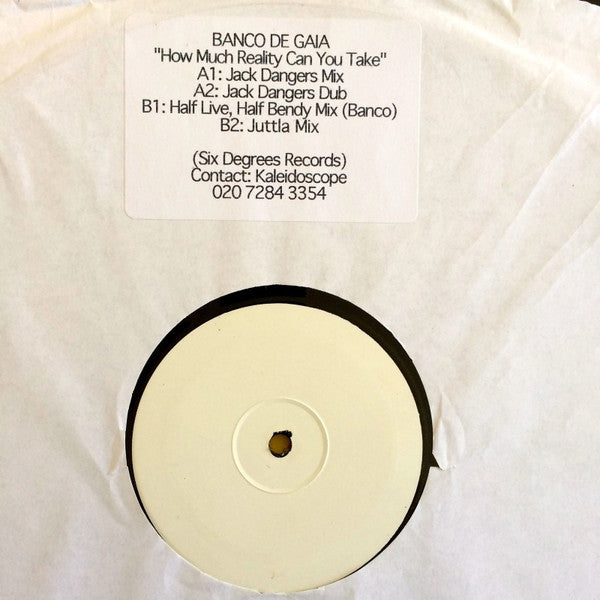 Banco De Gaia - How Much Reality Can You Take? (12" VINYL) | Generic--