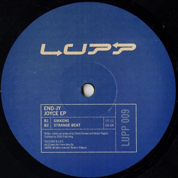 End-Jy - Joyce EP | Very Good Plus (VG+) Very Good Plus (VG+)--