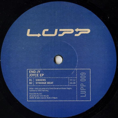 End-Jy - Joyce EP | Very Good Plus (VG+) Very Good Plus (VG+)--