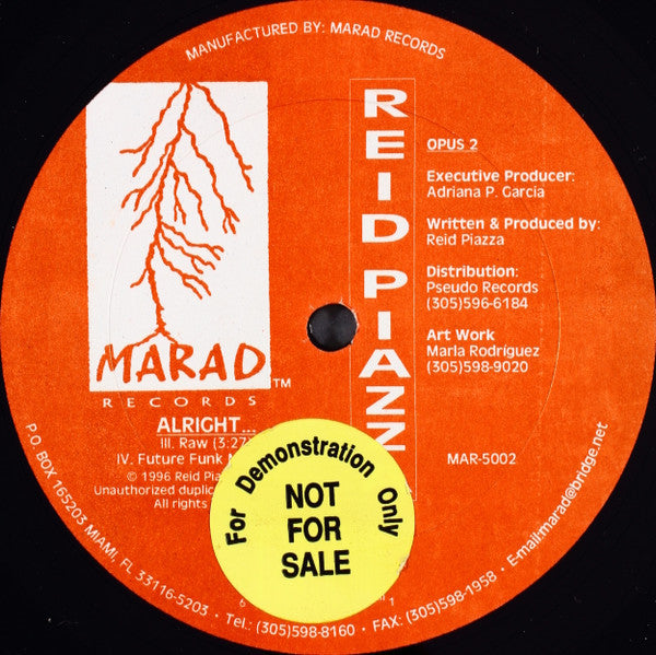 Reid Piazza - Revolution / Alright | Very Good (VG) Generic--