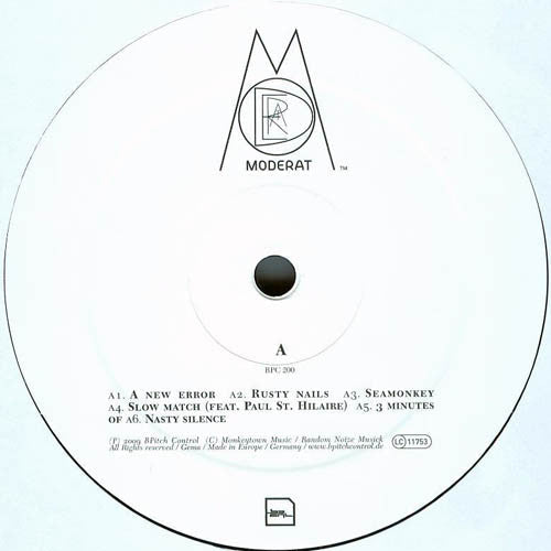 Moderat - Moderat | Mint (M) Mint (M)--