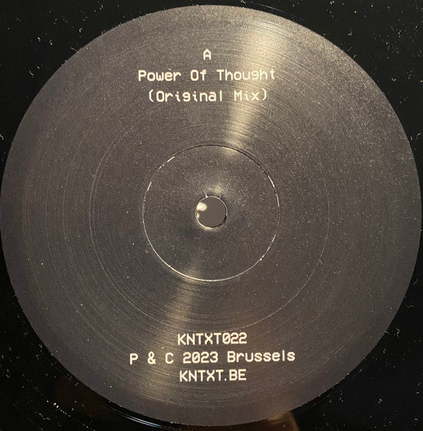 Charlotte De Witte - Power Of Thought EP | Mint (M) Mint (M)--