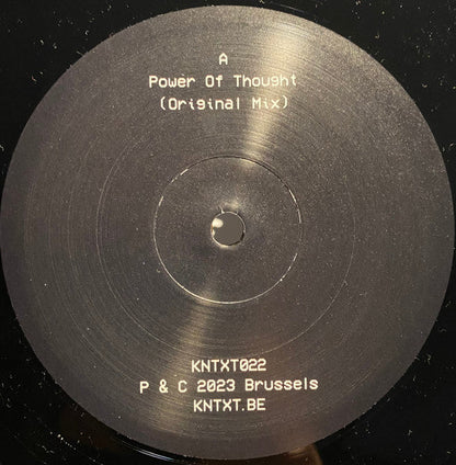 Charlotte De Witte - Power Of Thought EP | Mint (M) Mint (M)--