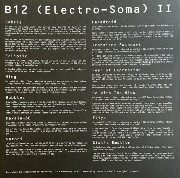 Electro-Soma II | Mint (M) Mint (M)--