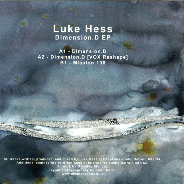Luke Hess & Jeff Hess - Dimension.D EP | Mint (M) Mint (M)--