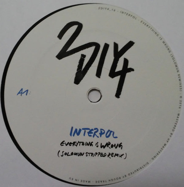 Everything Is Wrong (Solomun Remix) | Mint (M) Mint (M)--