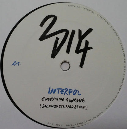 Everything Is Wrong (Solomun Remix) | Mint (M) Mint (M)--