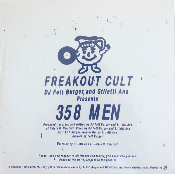 DJ Fett Burger 358 Men 2xLP Mint (M) Mint (M)--