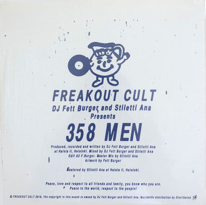 DJ Fett Burger 358 Men 2xLP Mint (M) Mint (M)--