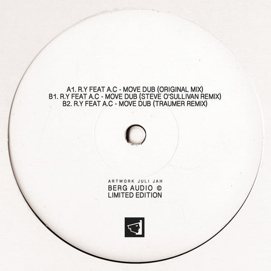 Rahul Yusina Move Dub 12" Mint (M) Generic--