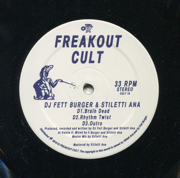 DJ Fett Burger 358 Men 2xLP Mint (M) Mint (M)--