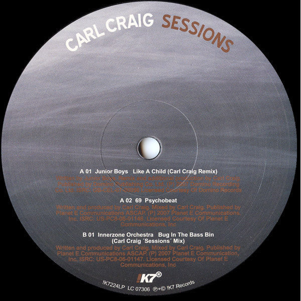 Carl Craig - Sessions (3LP) | Mint (M) Mint (M)--