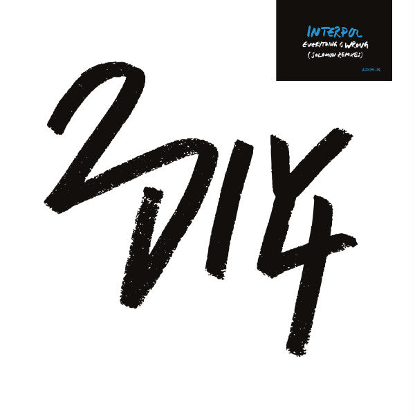 Interpol Everything Is Wrong (Solomun Remix) 12" Mint (M) Mint (M)--
