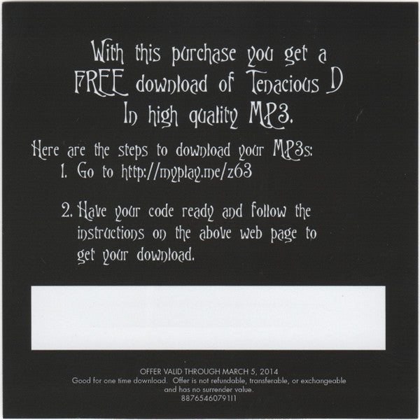 Tenacious D - Tenacious D | Mint (M) Mint (M)-