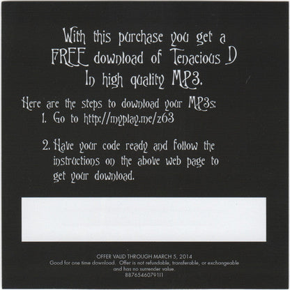 Tenacious D - Tenacious D | Mint (M) Mint (M)-