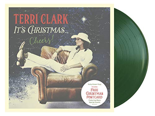 Terri Clark - It's Christmas...Cheers! (Holly Green Vinyl) | Mint (M) Mint (M)-
