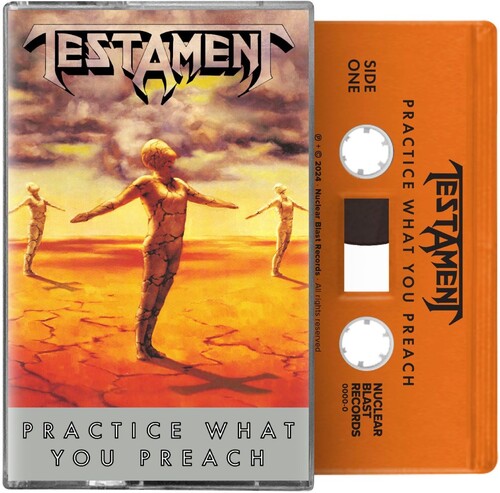 Testament - Practice What You Preach (Orange Cassette) | Mint (M) Mint (M)-