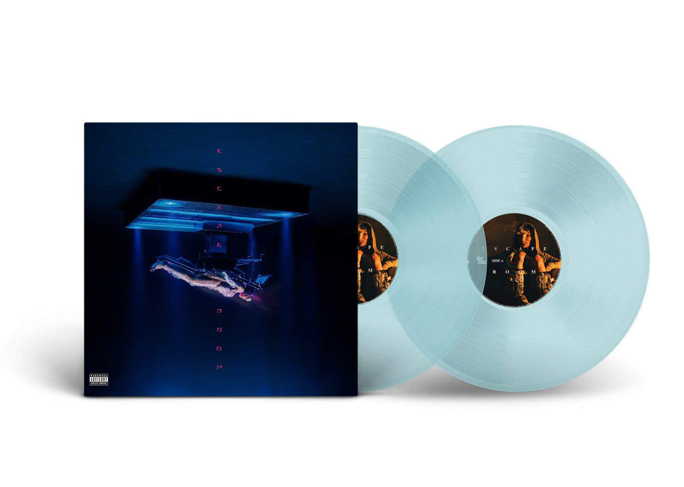 Teyana Taylor - Escape Room (2x Translucent Light Blue Vinyl) | Mint (M) Mint (M)-