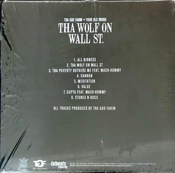 Thagodfahim x Your Old Droog - Tha Wolf On Wall St. | Mint (M) Mint (M)-