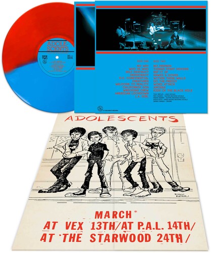 The Adolescents - The Adolescents Live At The House Of Blues (Color Vinyl) | Mint (M) Mint (M)-