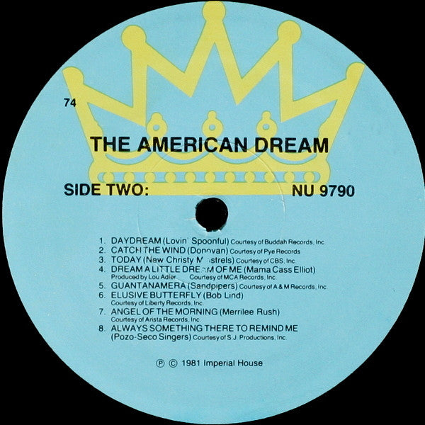 Various - The American Dream - Great Folk Songs And Ballads | Near Mint (NM) Very Good Plus (VG+)-