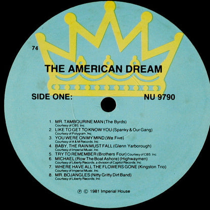 Various - The American Dream - Great Folk Songs And Ballads | Near Mint (NM) Very Good Plus (VG+)-