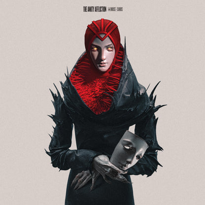 The Amity Affliction - House Of Cards (Indie Exclusive)(White & Black Tri-Stripe Vinyl) |-