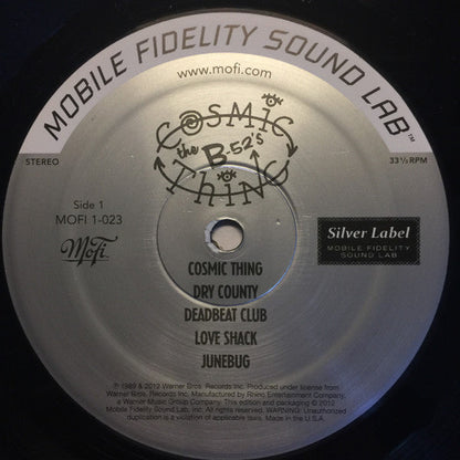 The B-52's - Cosmic Thing (MFSL VINYL) | Mint (M) Mint (M)-