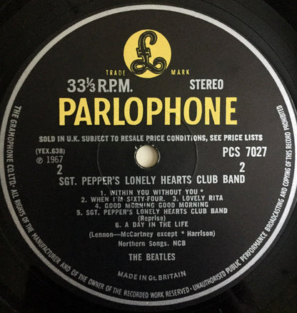 The Beatles - Sgt. Pepper's Lonely Hearts Club Band | Very Good (VG) Near Mint (NM)--