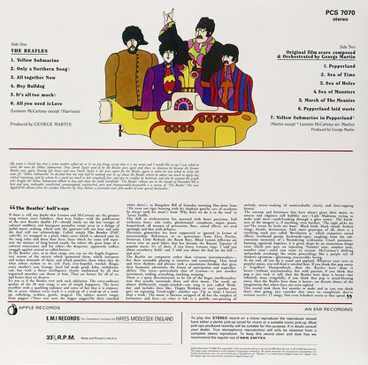 The Beatles - Yellow Submarine (180 Gram Vinyl, Remastered, Reissue) | Mint (M) Mint (M)-