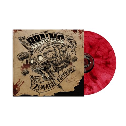 The Brains - Zombie Nation (Red Marble VINYL LP Cleopatra CLO3953LP) | NEW-