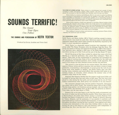 The Chorus And Percussion Of Keith Textor - Sounds Terrific! | Very Good Plus (VG+) Very Good (VG)-