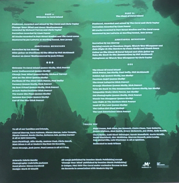 The Coral - Coral Island | Mint (M) Mint (M)-