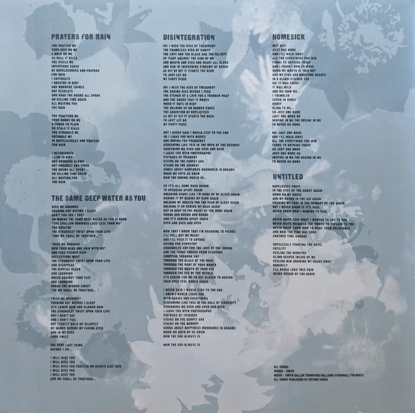 The Cure - Disintegration (180 GRAM VINYL) | Mint (M) Mint (M)-