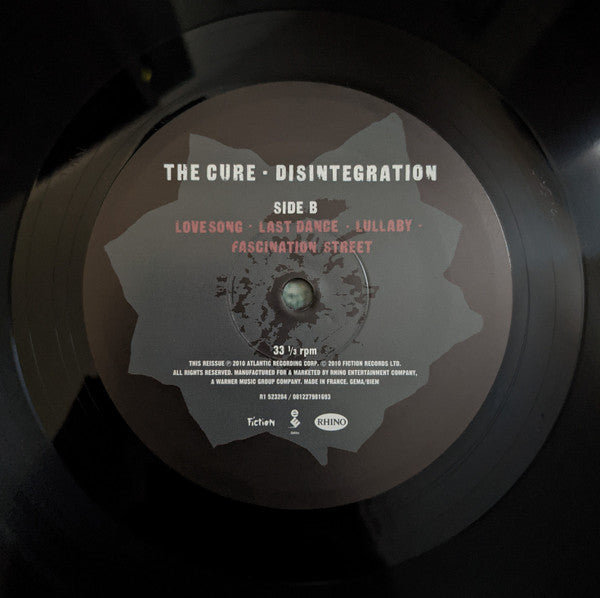 The Cure - Disintegration (180 GRAM VINYL) | Mint (M) Mint (M)-