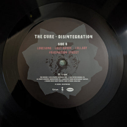 The Cure - Disintegration (180 GRAM VINYL) | Mint (M) Mint (M)-