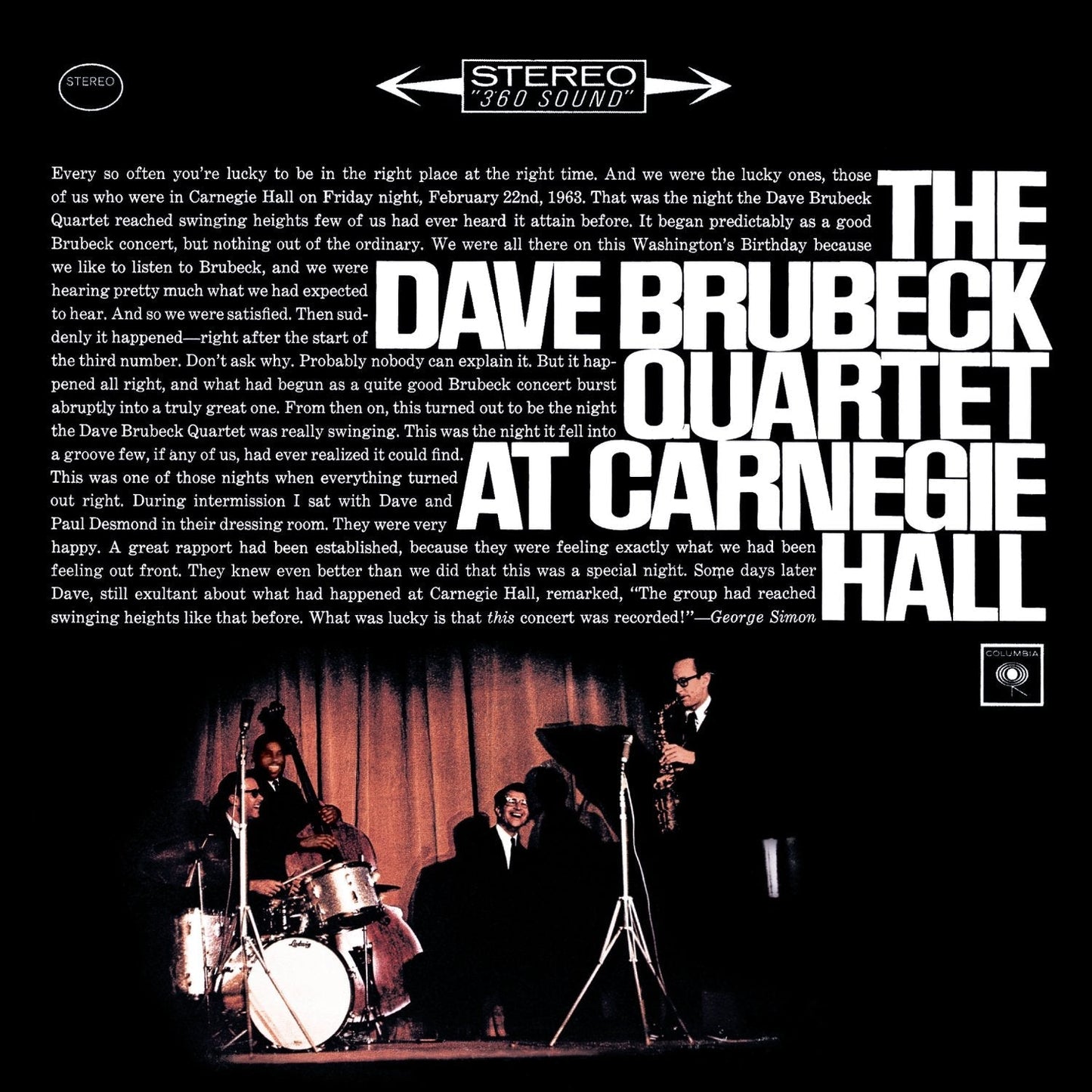 The Dave Brubeck Quartet - At Carnegie Hall 2 |-