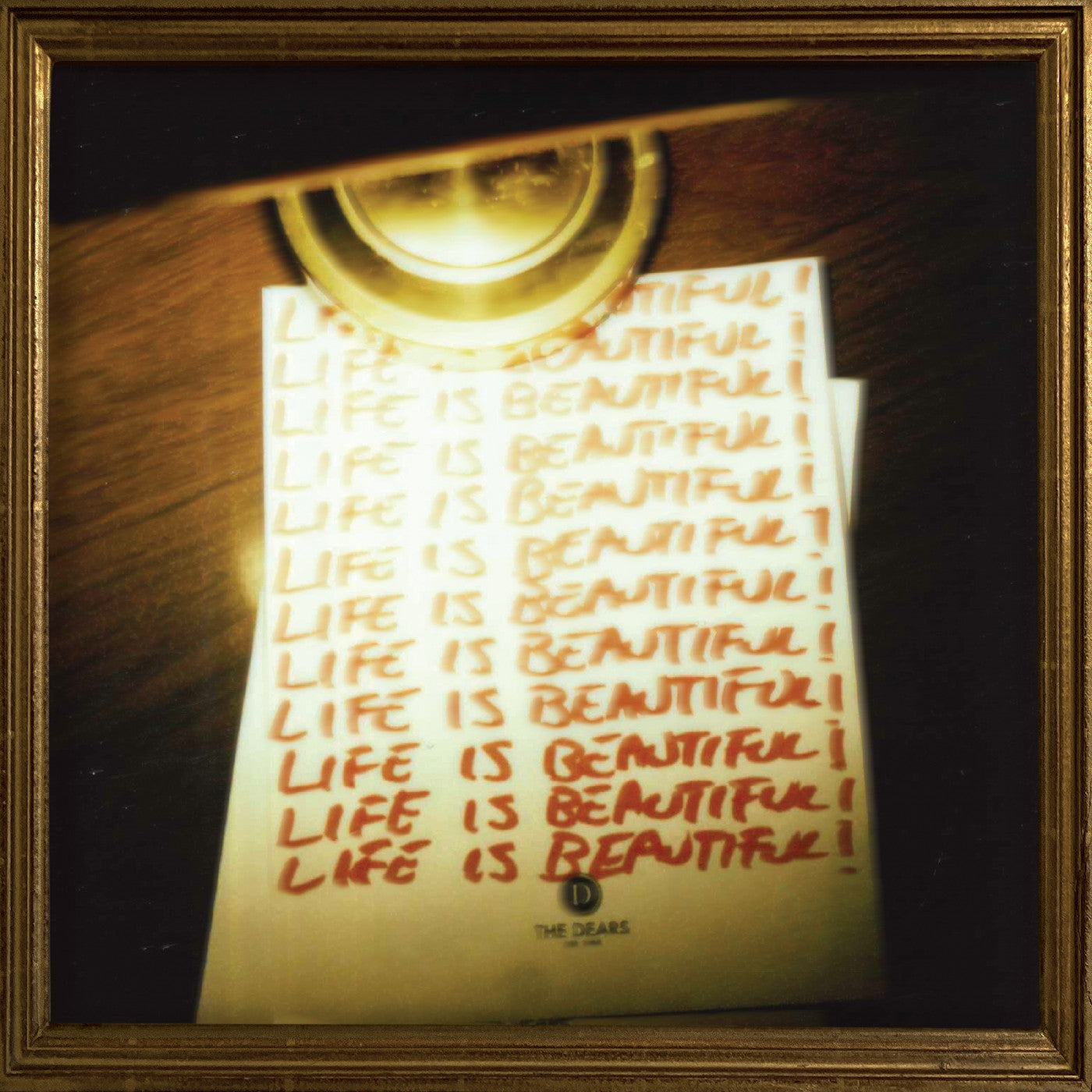 The Dears - Life Is Beautiful! Life Is Beautiful! Life Is Beautiful! (Gold VINYL) | Mint (M) Mint (M)-