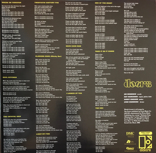 The Doors | Mint (M) Mint (M)-