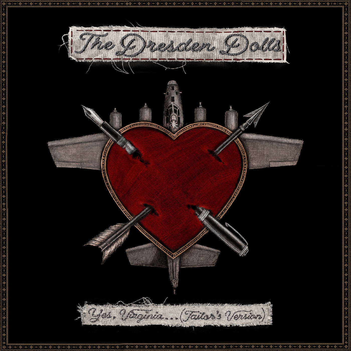 The Dresden Dolls - (PRESALE 8/7/26) Yes, Virginia…(Tailor's Version) (6 PANEL DIGIPAK CD) | Excellent (EX)-