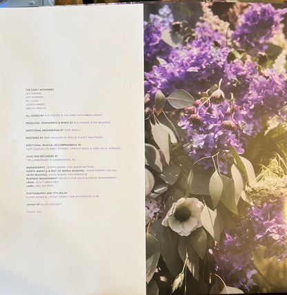 The Early November - Lilac | Mint (M) Mint (M)-