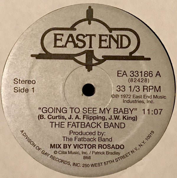 The Fatback Band - Going To See My Baby | Mint (M) Generic-