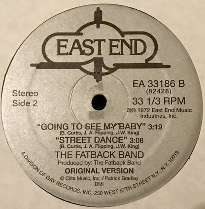 The Fatback Band - Going To See My Baby | Mint (M) Generic-