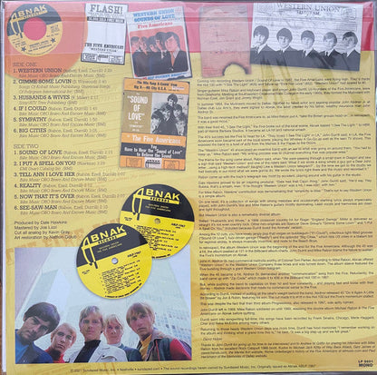 The Five Americans - Western Union / Sound Of Love (COLOR VINYL) | Mint (M) Mint (M)-