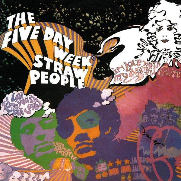 THE FIVE DAY WEEK STRAW PEOPLE - Five Day Week Straw People (180g Straw COLOR VINYL LP | NEW-